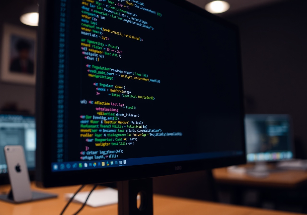 Пример кода запроса к API Vecly в темной теме